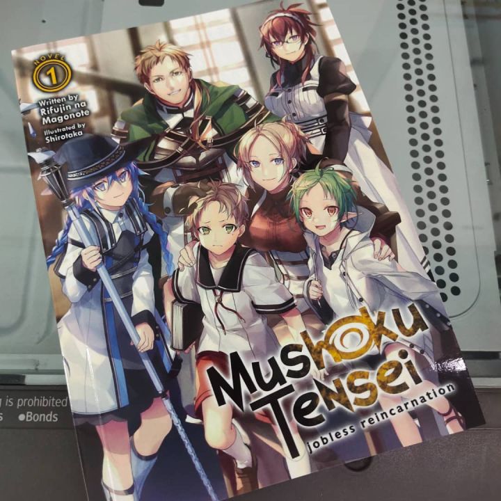 Mushoku Tensei Light Novel Lazada