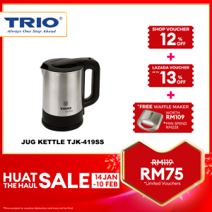 Trio Stainless Steel Jug Kettle (1.7L)