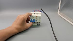 Main switch Residual circuit breaker with surge protector RCBO MCB with Lightning protection SPD