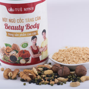 Ngũ cốc tăng cân Tuệ Minh Beauty Body ngũ cốc tăng cân cho người gầy 500g