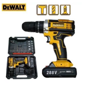 BKYOLO 21V Electric Drill Cordless Electric Screwdriver Drill Set 3 IN 1 Portable Rechargeable Lithium Battery Electric Screwdriver Set Drill Machine Full Set