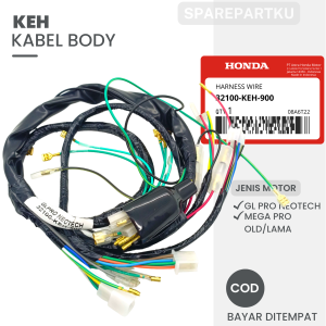 KEH KABEL BODY GL PRO NEOTECH MEGA PRO OLD/LAMA HARNESS WIRE ASSY/ BODI/ MOTOR/ HONDA/ NEOTEK/ SET