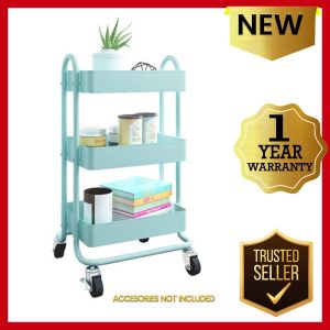 Travis 3-Layer Metal Trolley
