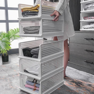 Storage Basket Flexible Use Organizer Ventilation Hole Durable and Moisture-proof Combined