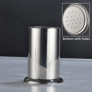 Stainless Steel Spoon and Fork Holder Drainer Kitchen Organizer Cutlery Chopsticks Cage Kitchen Cutlery Organizer & Drainer Tool