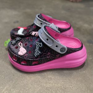 รองเท้าผู้หญิงส้นสูง Cross Puff Barbie Barbie Joint