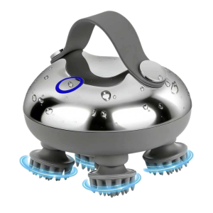 JAYNEBIO 4 Claws Cordless Scalp Massager Mini Waterproof Head Massager Professional Relieve Stress Cat Head Scratcher