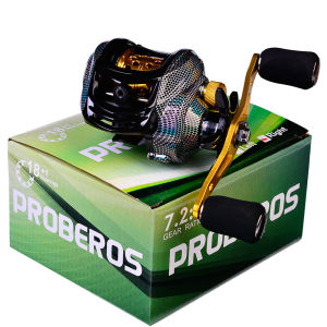 CCW 10KG Max Drag Baitcasting Reel 18+1 Ball Bearings 7.2:1 High Speed Casting Fishing Carbon Fiber Fishing Wheel