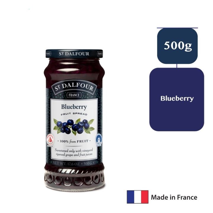 ST. DALFOUR Fruit Jam BLUEBERRY 500G