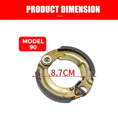 Universal Brake Shoe For Etrike/Motorcycle/Ebike/Scooter 50/90/110/130/160/180mm 1pcs