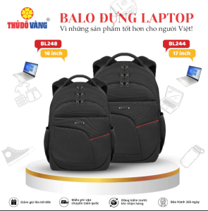 244 148 THỦ ĐÔ VÀNG Balo Nam Nữ size nhỏ Đi Làm Đi Học Đi Du Lịch chống sốc Laptop BL244 BL248