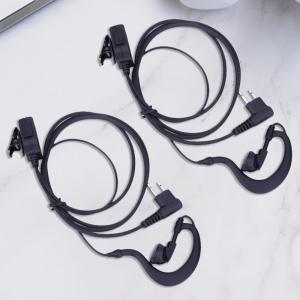2-Pin Walkie Talkie Earpiece Headset Multifunctional Earphone Walkie Talkie Headset Privacy Accessories for Motorola CB Radio