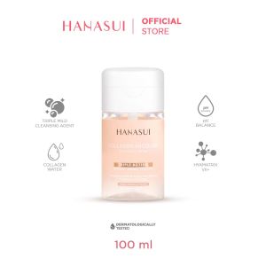Hanasui Collagen Micellar Cleansing Water - Pembersih Wajah Make Up Remover Cleansing Water dan Melembapkan Wajah