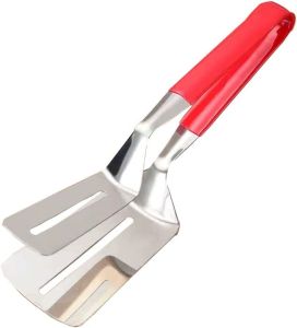 Kitchen Stainless Steel Frying Shovel Fish Shovel Steak Clamp Grilling Tongs Barbecue Clip Bread clamps