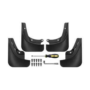 Splash Shielding Impact Resistant Quick Mount System Plastic Wheel Mudguards Quick Fixing for Vehicle
