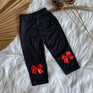 Legging anak perempuan Motif Pita 0 - 2 tahun / Celana Legging Pita Bayi / Lejing Anak Rayon Cewek