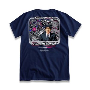 Kaos Diesel Power Turbo Machine Cumi Cumi Darat Diesel Gank Baju Racing Mekanik Disel War 2KD Innova Tshirt Otomotif GBA5082