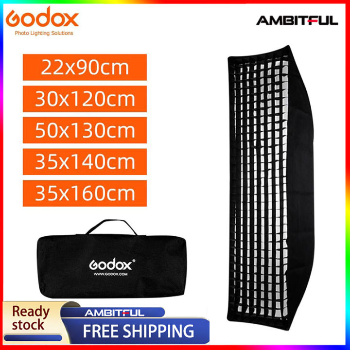 Lighting Godox Softbox Grid Godox 22x90cm 30x120cm 50x130cm