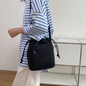 Mismi Gemini Bag Tas Selempang Wanita Tali Serut Casual Korean Style Sling Bag Perempuan Stylish - 33G