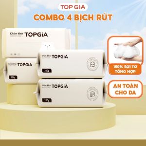 Khăn khô đa năng Top Gia cao cấp dùng 1 lần siêu dai siêu mềm mịn