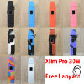 Hàng sẵn có vỏ silicon Cho Xlim Pro V3 Pod Kit Kết Cấu Bảo Vệ Da Cao Su Mềm Bìa Với Dây Buộc. 