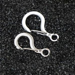 🎄【Special price】Dolity 1Pc Small Mini 12MM To 23MM 316 Stainless Steel Spring Snap Hook Quick Release Carabiner Clasp Outdoor FOB Tool Key Ring