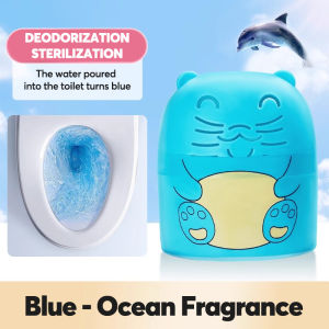 🔥 Toilet Bowl Cleaner Automatic Bleach Scent Deodorant Cleaner Bathroom Deodorant Toilet Deodorant