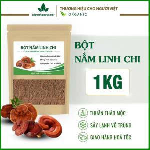 Bột nấm linh chi 500g nguyên chất tăng sức đề kháng hỗ trợ tim mạch huyết áp ngừa ung thư
