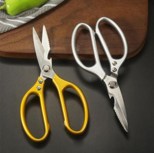 GUNTING DAPUR SERBAGUNA MULTIFUNGSI SK5 STAINLESS STEEL UNTUK DAGING AYAM TULANG IKAN SAYUR