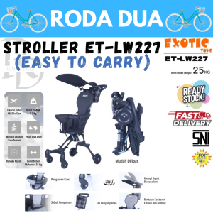 STROLLER ANAK LIPAT ET-LW 227