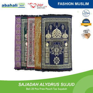 SEKODI (20PCS) Sajadah Kepala Alydrus Sujud Kecil Tipis Rayon Anak Travelling Turki Oleh-oleh Haji/Umroh