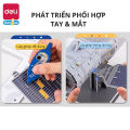 Bộ Hộp ghép hình 3D Deli - Chủ đề Vũ trụ Hàng không - Mô hình trưng bày, lắp ghép đơn giản cho bé. 