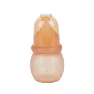 SIERWU Silicone Bình sữa mini cho bé 60ml Cổ rộng Bình sữa Chất lượng cao Chống đầy hơi Bình đựng sữa dành cho trẻ sơ sinh