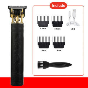 ปัตตาเลี่ยนตัดผมไฟฟ้า แบตตาเลี่ยน ปัตตาเลี่ยนตัดผมไฟฟ้าไร้สาย แกะสลัก แกะลาย ปัตตาเลี่ยนลายพระ ปัตตาเลี่ยนลายมังกร ตัดแต่งทรงผม โกนหนวด เล็มเครา ใช้ได้ทั้งเด็กและผู้ใหญ่