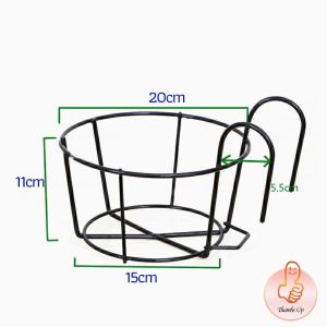 THUMBS UP ที่แขวนกระถางต้นไม้แบบเหล็ก กระถางแขวนผนัง  flower stand
