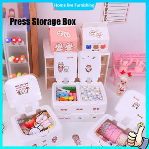 Press Mini Storage Box: A Stylish & Practical Solution for Your Desk