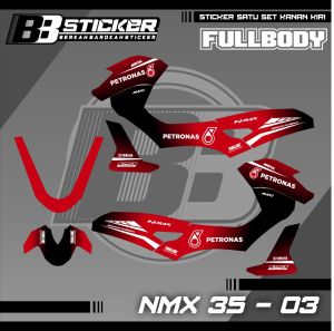 Decal Sticker Yamaha NMAX 155 Old BISA HOLOGRAM Fullbody 2015-2019 Nmx 35