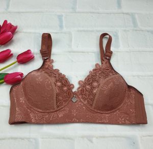 2 Pcs Bh Wanita Bra Premium Seksi Katun Bunga