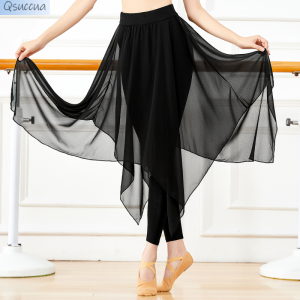 Modern Dance Training Female Adult Art Examination Skirt Classic Large Swing Skirt Yoga Pants