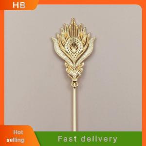 HB 10 Pieces Alloy Phoenix Feather Welding 163x3.3MM Iron Hair Stick Diy Jewelry Accessories