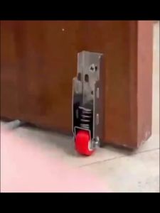 Spring Loaded Door Guide WheelSliding Door Roller & Magnetic Door StopperSliding door guide wheel