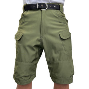 Men’s Multifunctional Outdoor Waterproof Tactical Hiking Shorts Scratch-Resistant