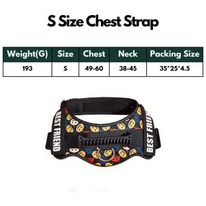 Adjustable Service Dog Harness Reflective Large & Medium Size Best Friend Necessities Big Dog