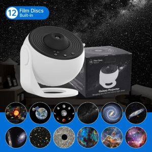 Night Light Galaxy Projector Starry Sky Projector 360 ° Rotating Planetarium Lamp For Kids Bedroom Valentines Day Gift Wedding Decoration