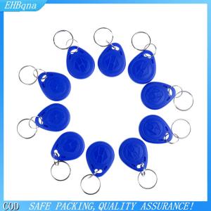 COD 10 chiếc móc khóa tk4100 thẻ ID tiệm cận RFID 125Khz thẻ chìa khóa fobs NFC