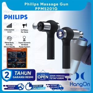 Philips PPM5201G Waist Massage Gun Alat Pijat Elektrik Massager 30W Pijat Pegal