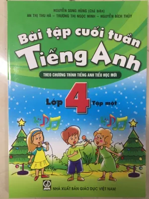 Sách - Bài Tập Cuối Tuần Tiếng Anh 4 (tập 1+2)