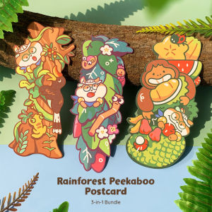 Wizard Within | Molly Cheeks Rainforest Postcards | 热带雨林主题明信片