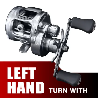 Seasir Sirius Round Baitcasting Reel CNC Aluminum Reel Circular Brake 7+1BB NMB 7.3:1 Gear Ratio Max Drag 5kg Saltwater Fishing Reels