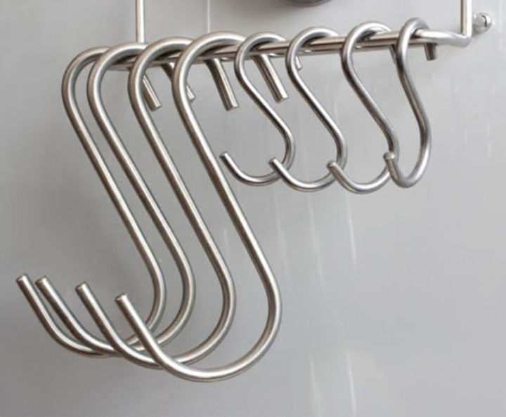 S Shaped Hook - Heavy Duty Stainless Steel Hanger Hooks - Ideal